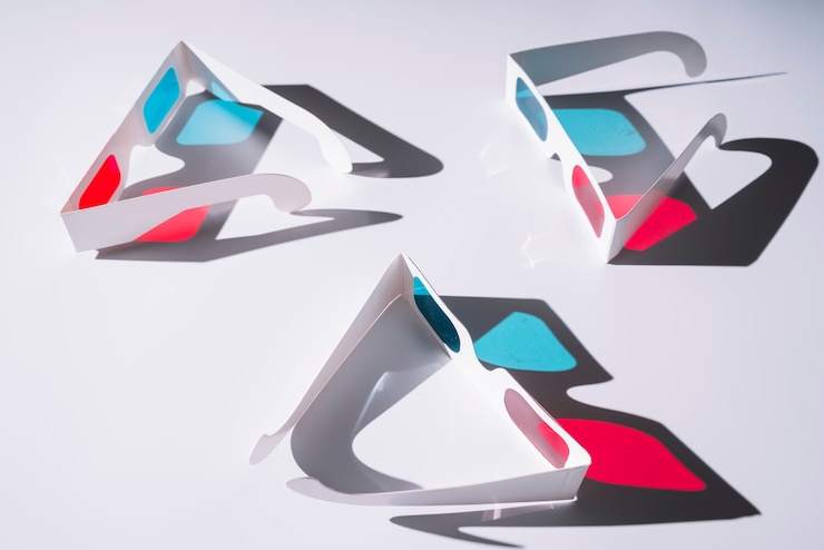 Foto grátis óculos de cinema 3d