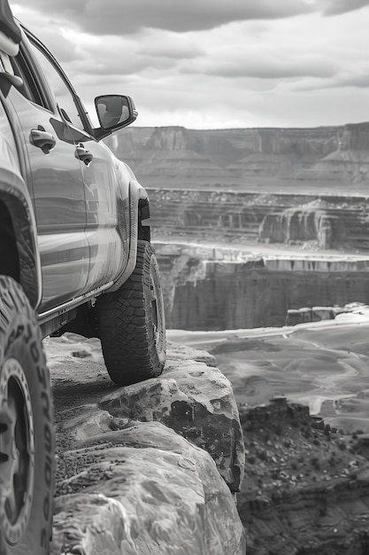 Foto grátis off-road car in the wilderness