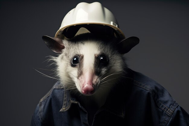 Opossum de estilo fantasia