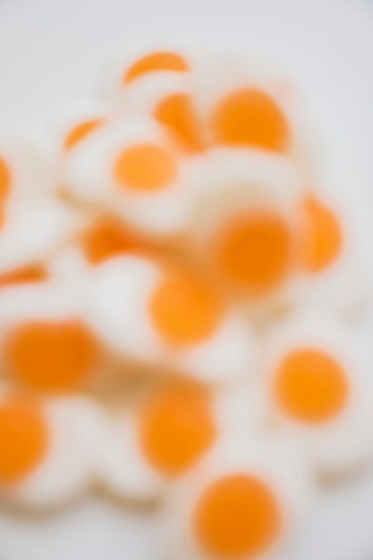 Foto grátis ovos de doces com efeito desfocado