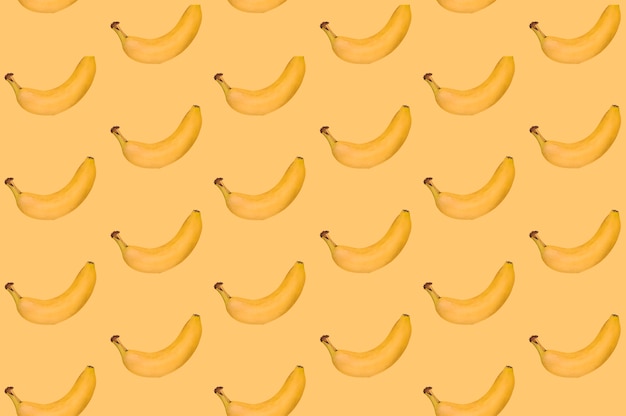 Foto grátis padrão de banana deliciosa