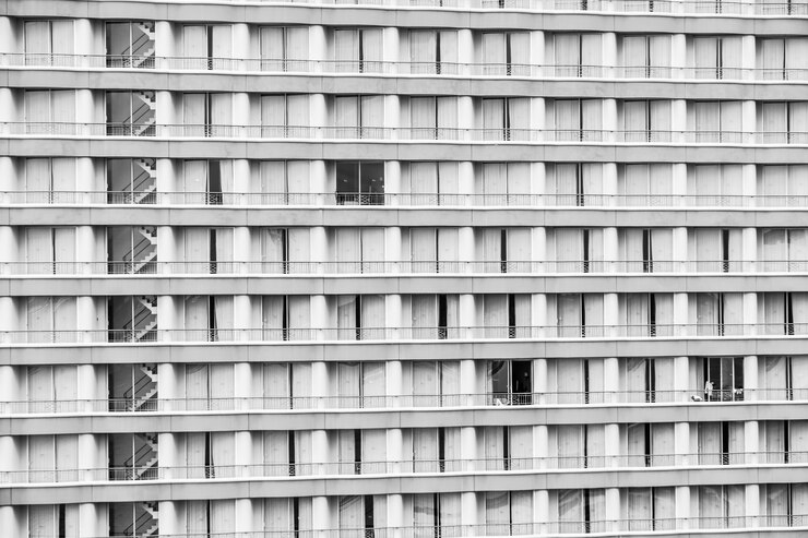 Foto grátis padrão de construção de janela