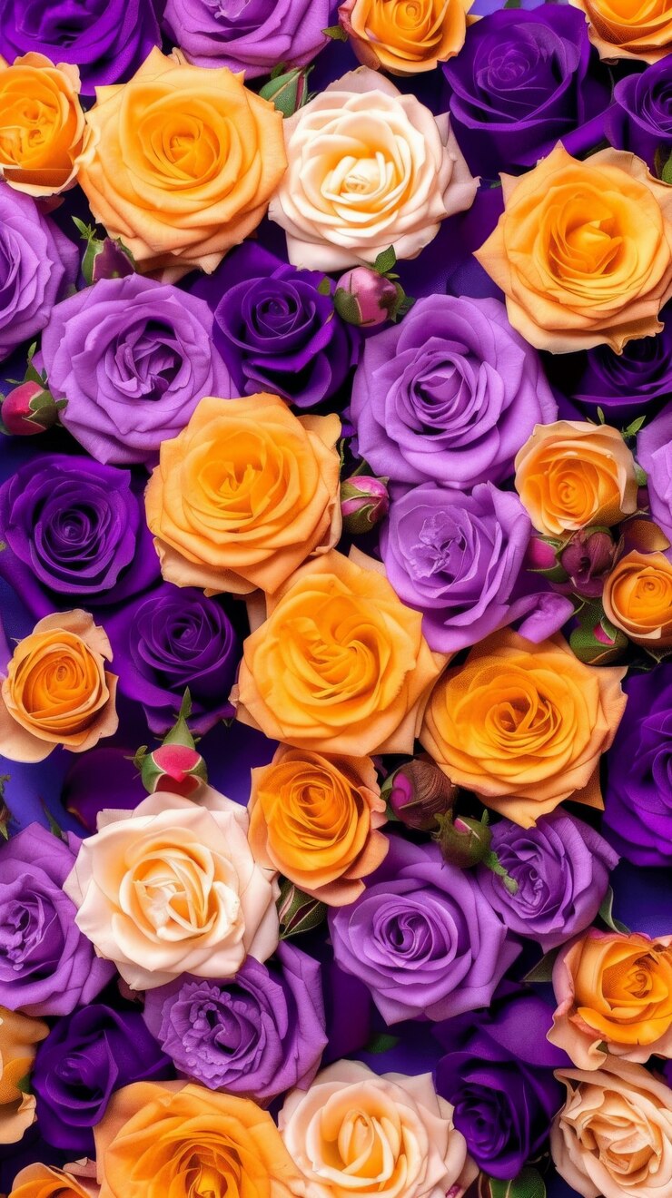 Foto grátis padrão de rosas com flores floridas