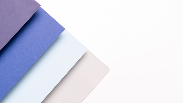Foto grátis padrão de tons de azul com espaço de cópia