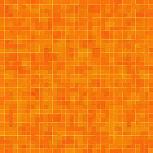 Padrão geométrico colorido abstrato, fundo de textura de mosaico de grés laranja, amarelo e vermelho, fundo de parede de estilo moderno.