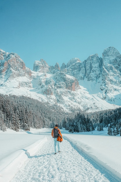 Foto grátis paisagem de neve