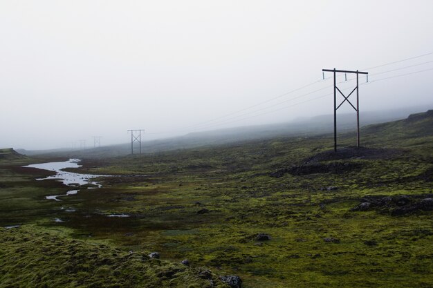 Paisagem de névoa