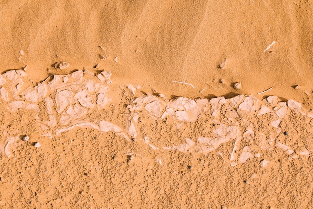 Paisagem do deserto em Marrocos