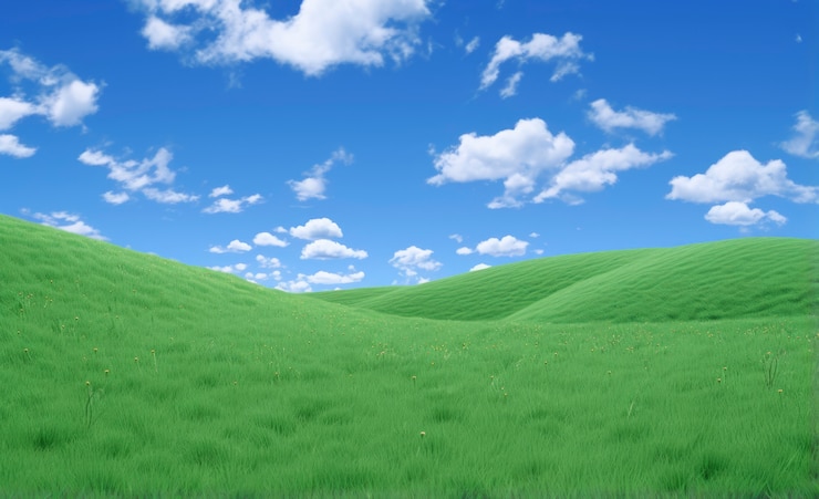 Foto grátis paisagem natural com vegetação e flora
