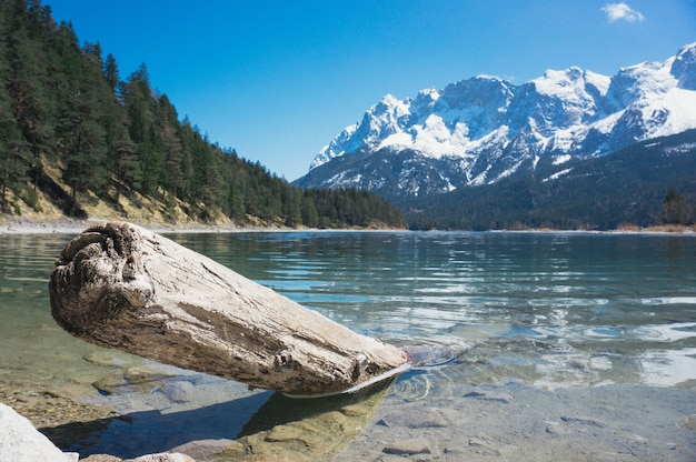 Paisagem nos Alpes