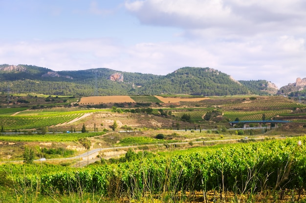 Paisagem rural em La Rioja