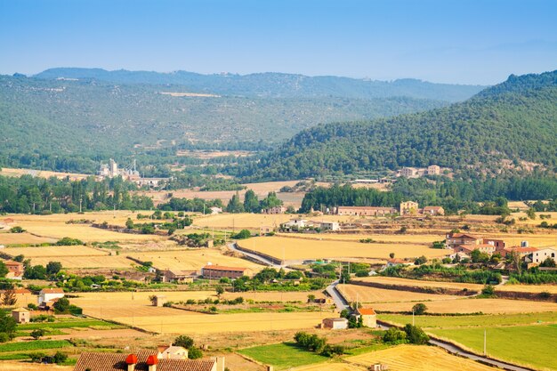 Paisagem rural perto de Cardona