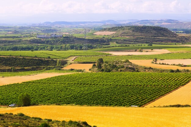 Paisagem rural perto de Haro