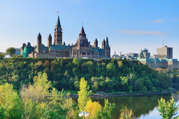 Foto grátis paisagem urbana de ottawa