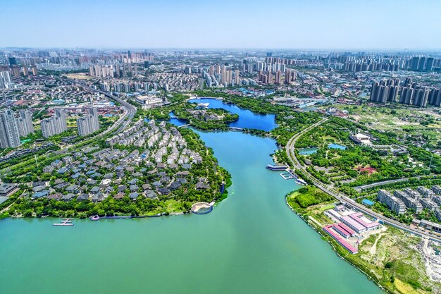 paisagem urbana na China