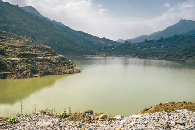 Paisagem vietnamita em Sa Pa