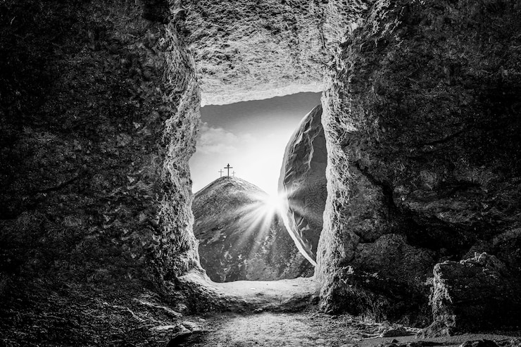 Foto grátis paisagens dramáticas com cavernas