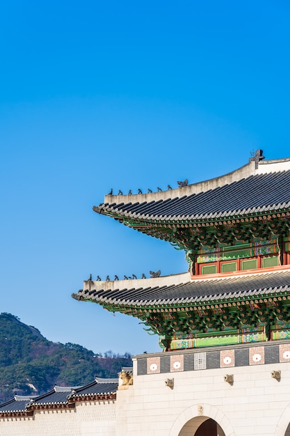 Foto grátis palácio gyeongbokgung