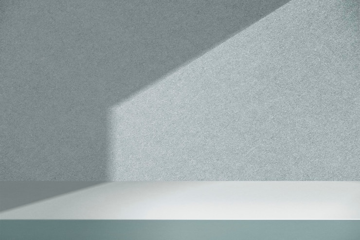 Foto grátis pano de fundo mínimo de produtos em verde menta