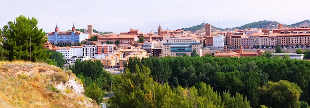 Panorama de Teruel. Aragão, Espanha