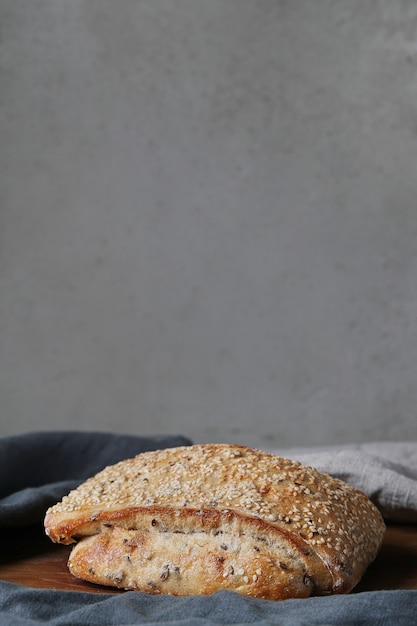 Pão caseiro delicioso