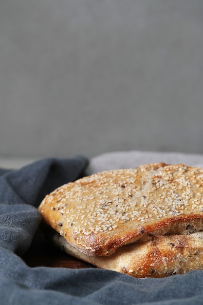 Pão caseiro delicioso