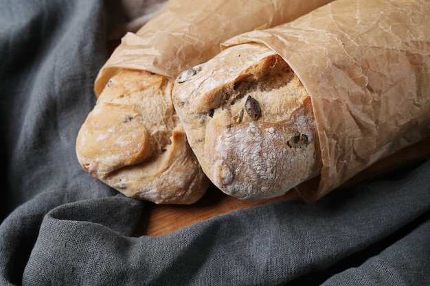 Pão caseiro delicioso