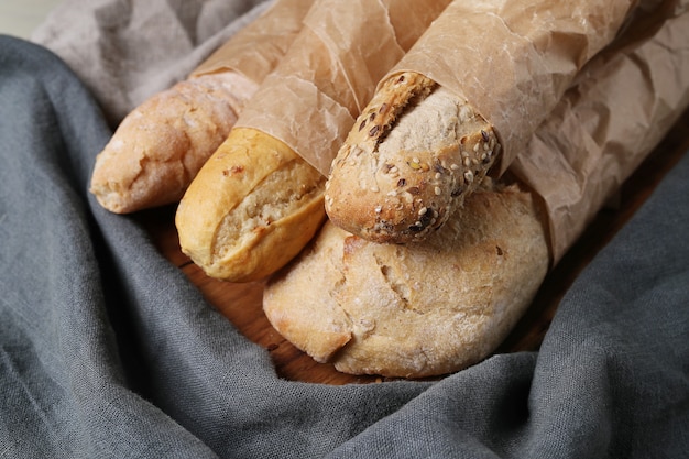 Pão caseiro delicioso