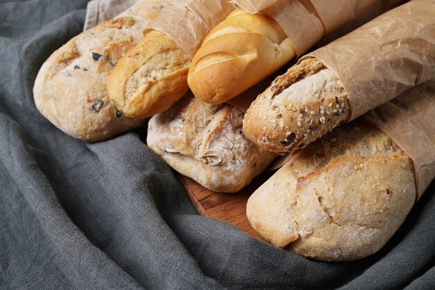 Pão caseiro delicioso