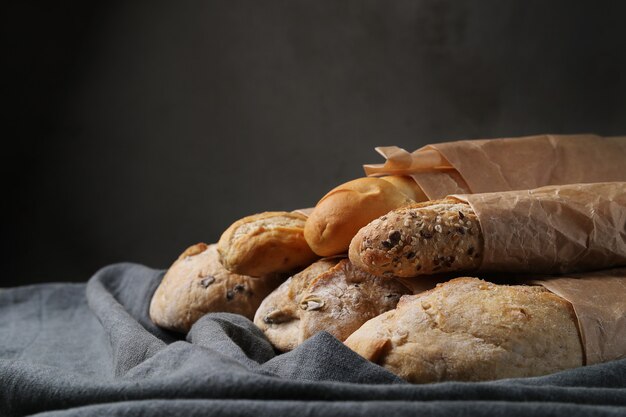 Pão caseiro delicioso