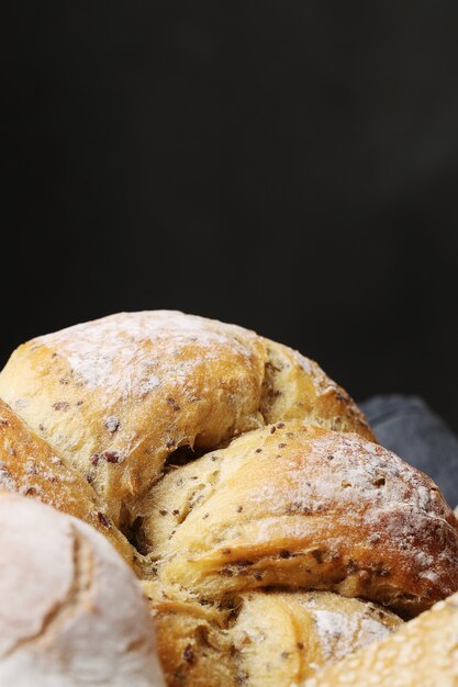 Pão caseiro delicioso