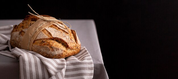 Pão saboroso na mesa