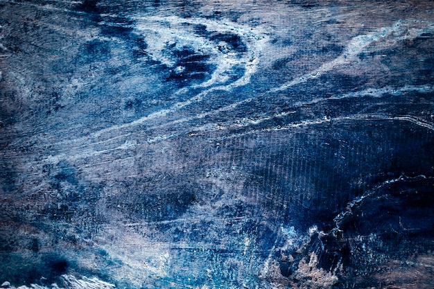 Papel de parede com textura de madeira azul escura