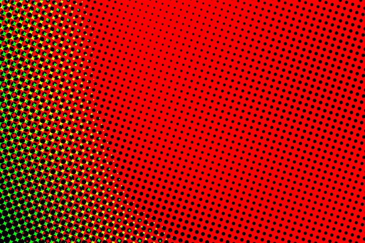 Foto grátis papel de parede de fundo artístico com efeito de meio-tom colorido