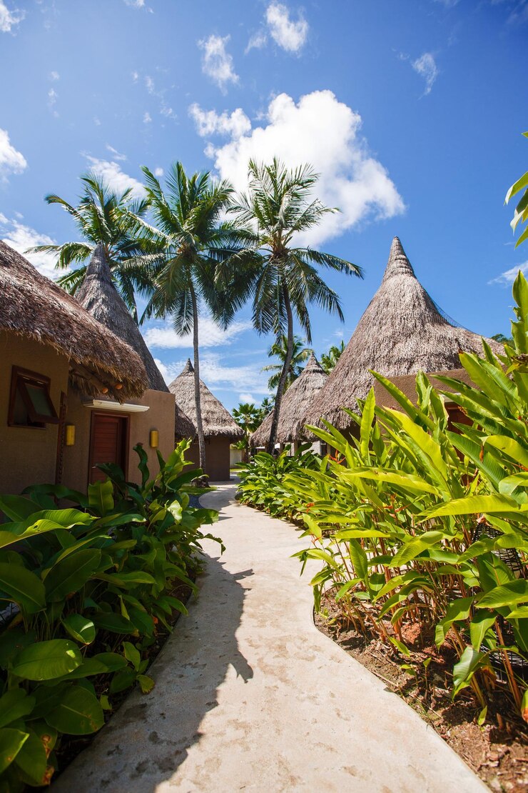 Foto grátis papel de parede do hotel seychelles