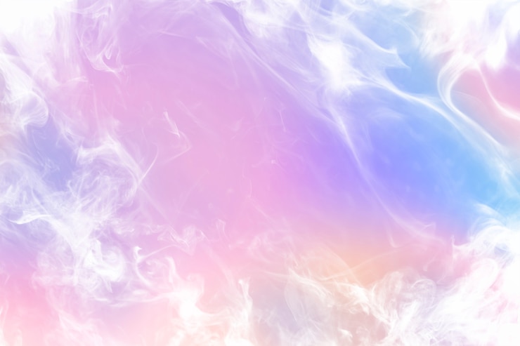 Foto grátis papel de parede estético fundo rosa fumaça
