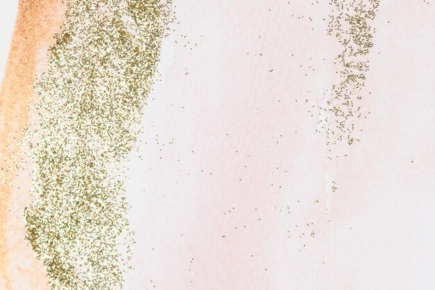 Papel de parede feminino rosa glitter dourado