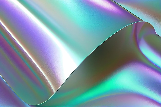 Foto grátis papel de parede gradiente holográfico holográfico metálico 1