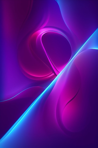 Foto grátis papel de parede roxo e azul com um design espiralado.