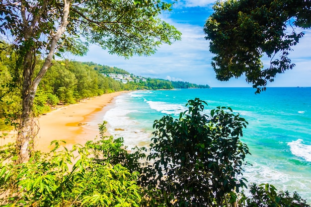 Foto grátis paraíso de férias resort oceano paisagem