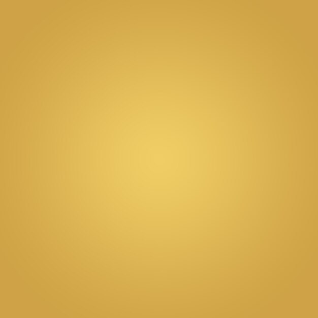 Parede de estúdio gradiente amarelo ouro de luxo abstrato bem usado como backgroundlayoutbanner e apresentação do produto