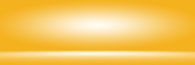 Foto grátis parede de estúdio gradiente amarelo ouro de luxo abstrato bem usado como backgroundlayoutbanner e apresentação do produto