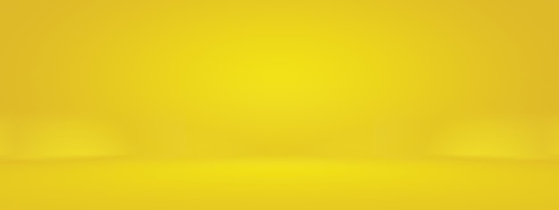 Foto grátis parede de estúdio gradiente amarelo ouro de luxo abstrato bem usado como backgroundlayoutbanner e apresentação do produto