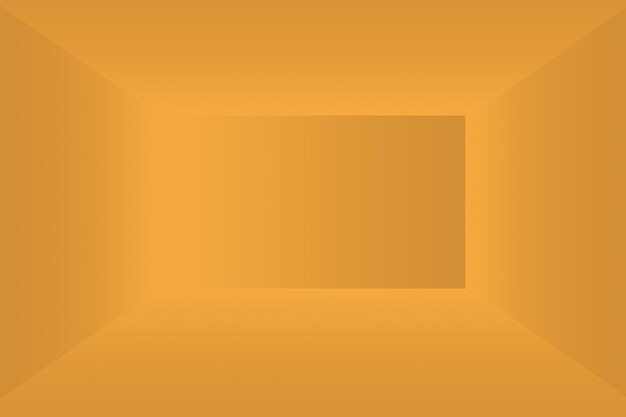 Parede de estúdio gradiente amarelo ouro de luxo abstrato bem usado como backgroundlayoutbanner e apresentação do produto