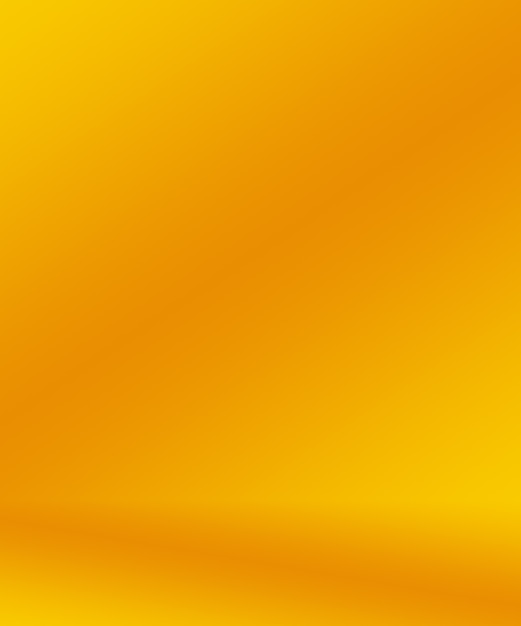 Foto grátis parede de estúdio gradiente de ouro amarelo abstrato de luxo, bem como uso como plano de fundo, layout, banner e apresentação do produto.