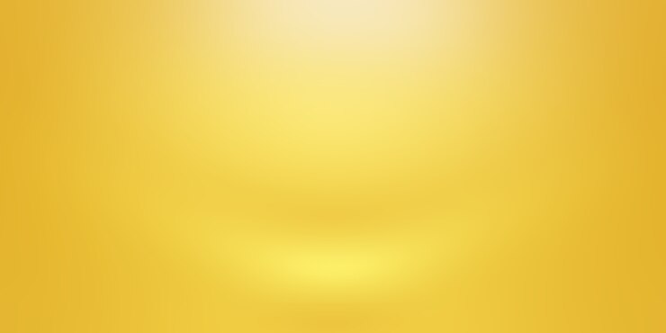 Foto grátis parede de estúdio gradiente de ouro amarelo abstrato de luxo, bem como uso como plano de fundo, layout, banner e apresentação do produto.