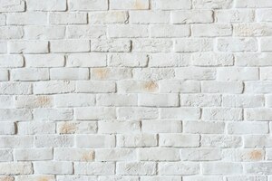 Parede de tijolos brancos com textura