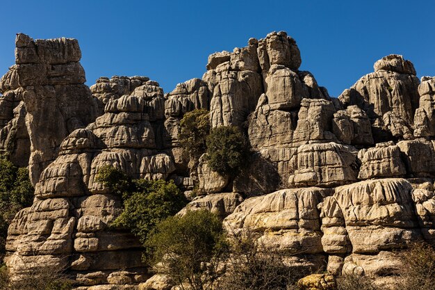 Parque Natural Torcal de Antequera na Espanha