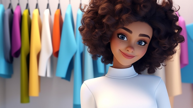 Foto grátis personagem de desenho animado em 3d