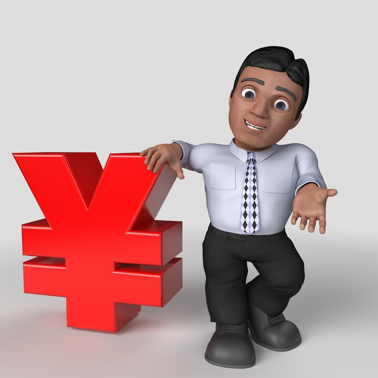Foto grátis personagem de negócios de desenho animado 3d